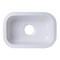 Alfi Brand Small Rectangular Fireclay Undermount or Drop In Prep / Bar Sink AB1218 - alternate 6